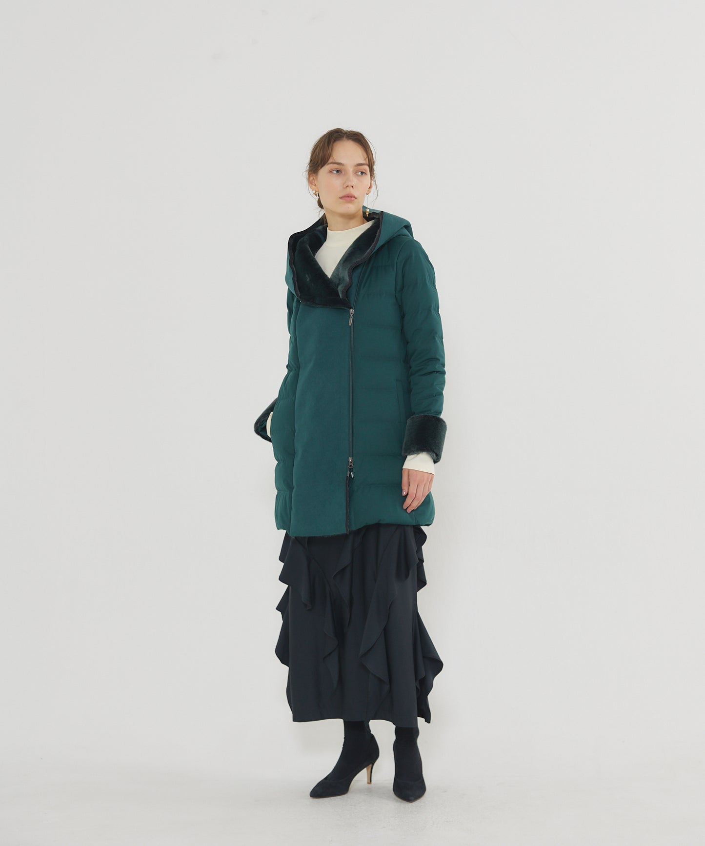 Fake Mouton Coat