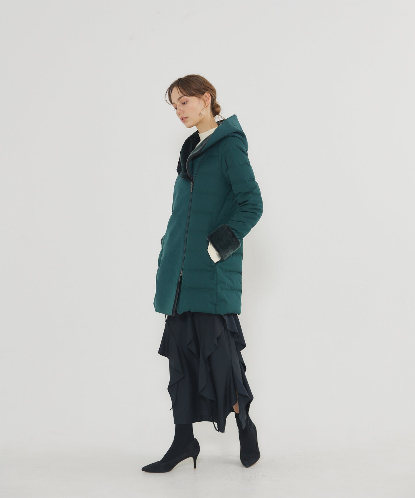 Fake Mouton Coat