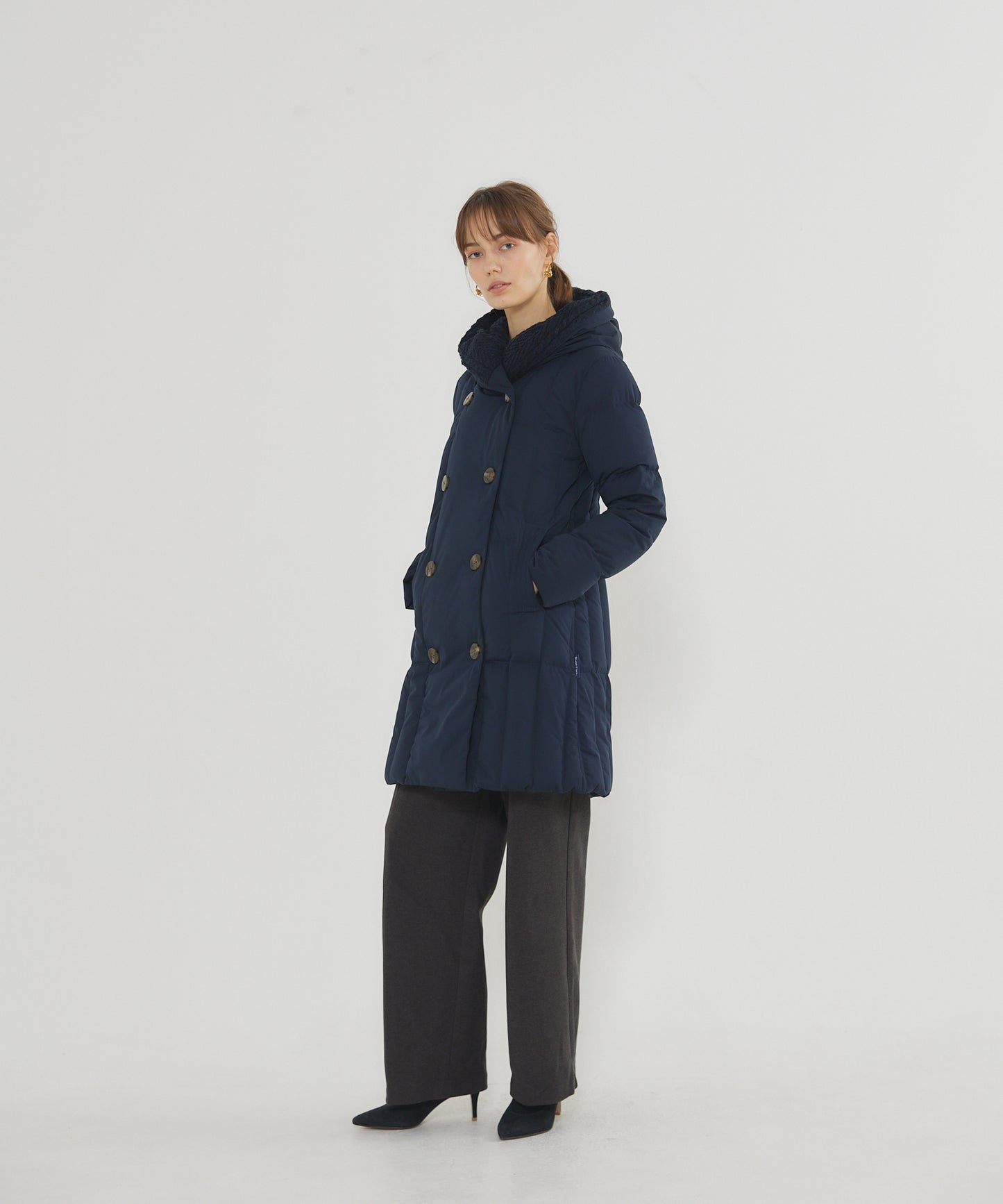 Knit Hood Coat