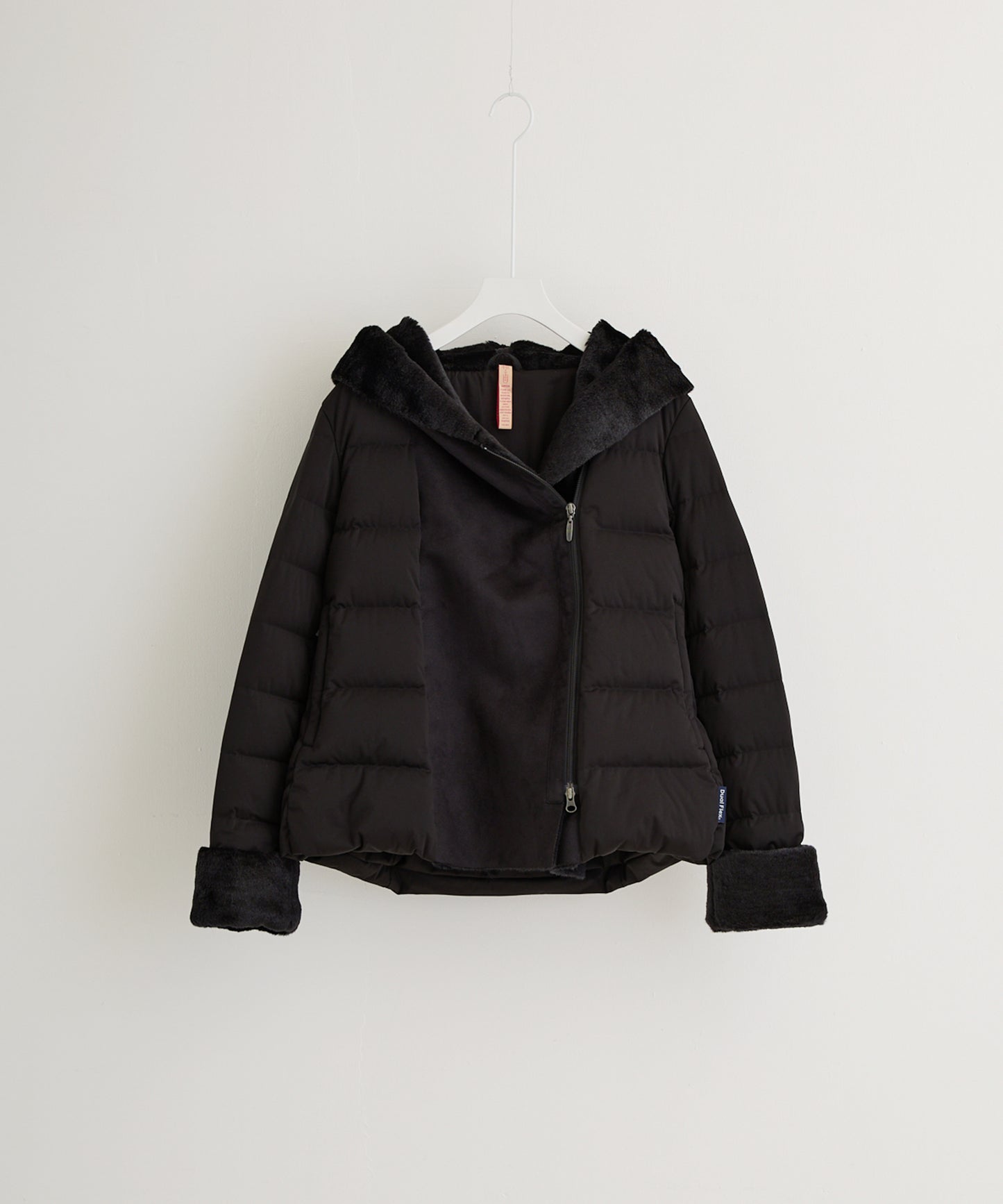 Fake Mouton Hood Jacket