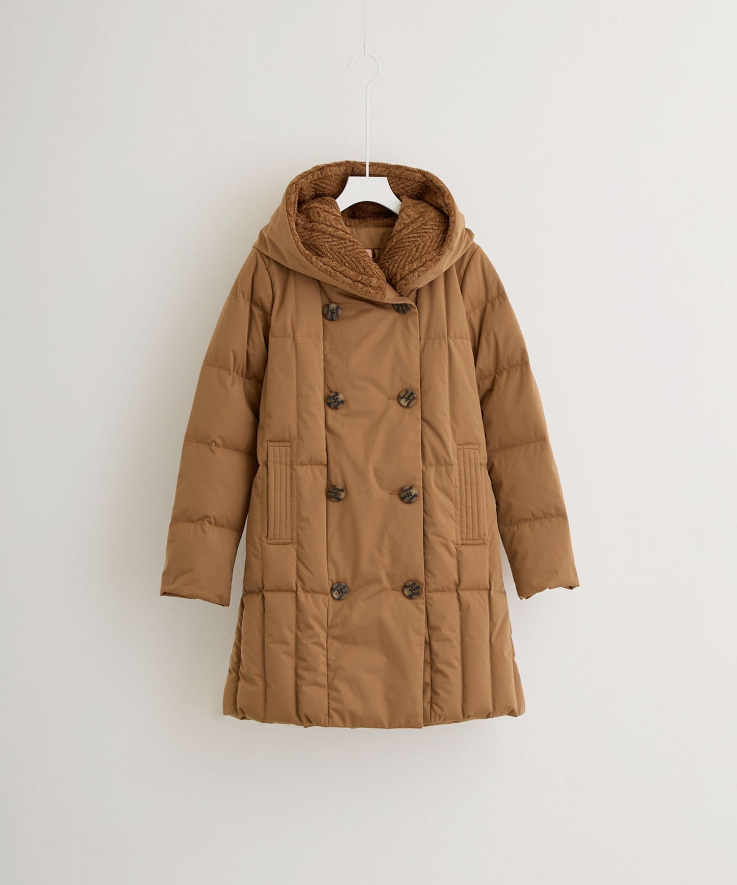 Knit Hood Coat