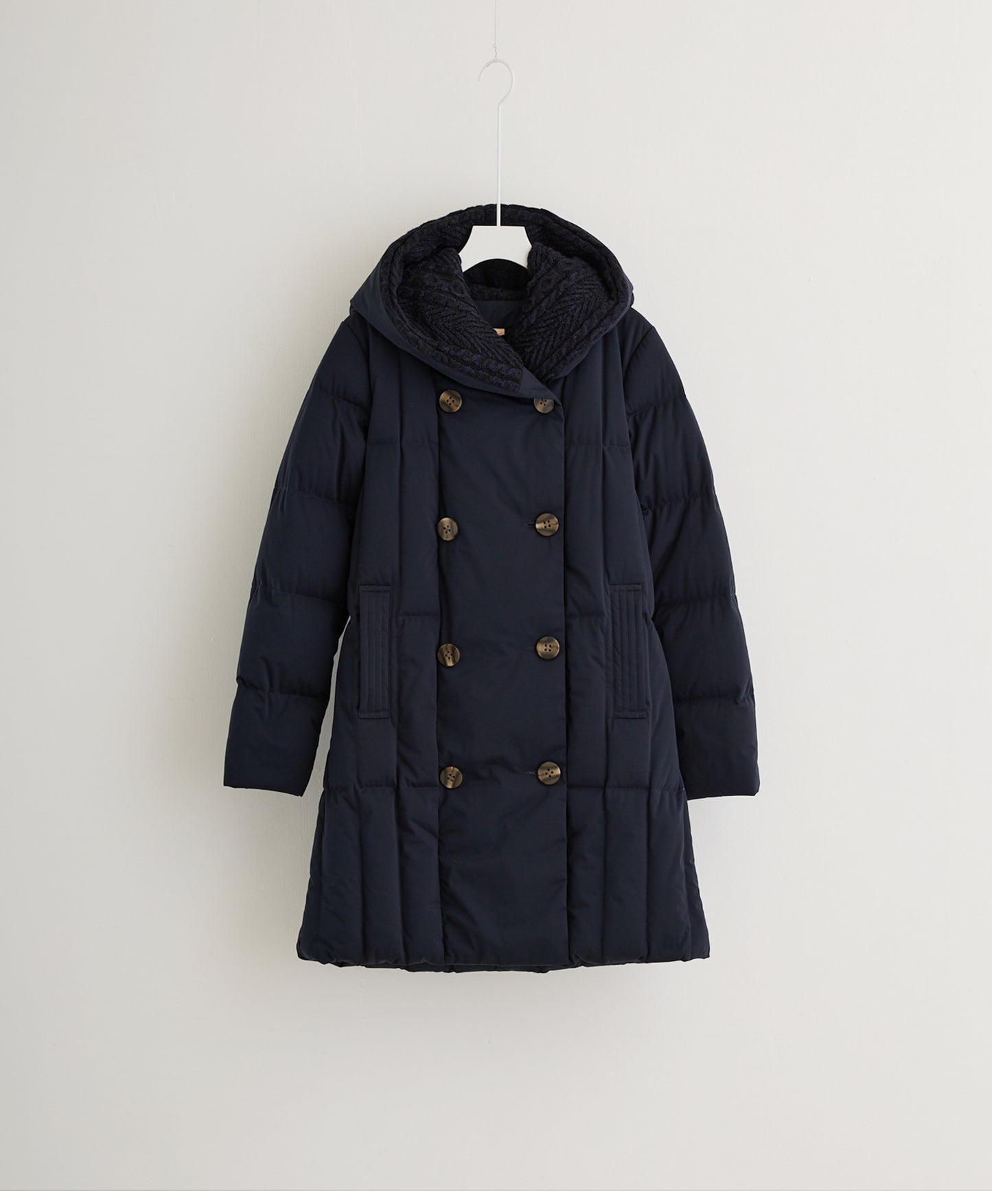 Knit Hood Coat