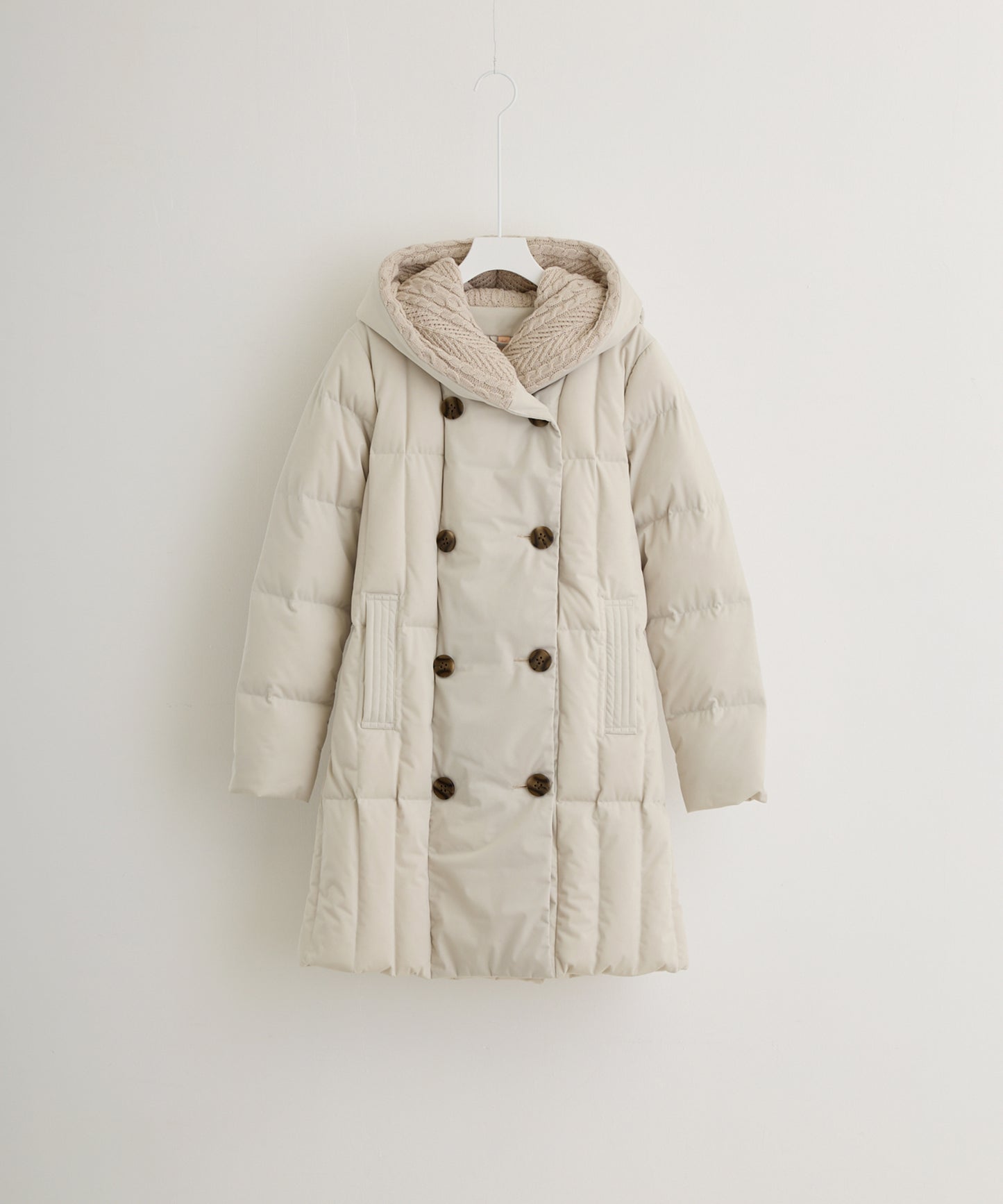 Knit Hood Coat