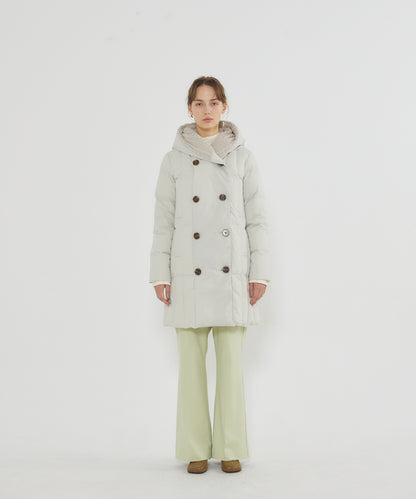Knit Hood Coat