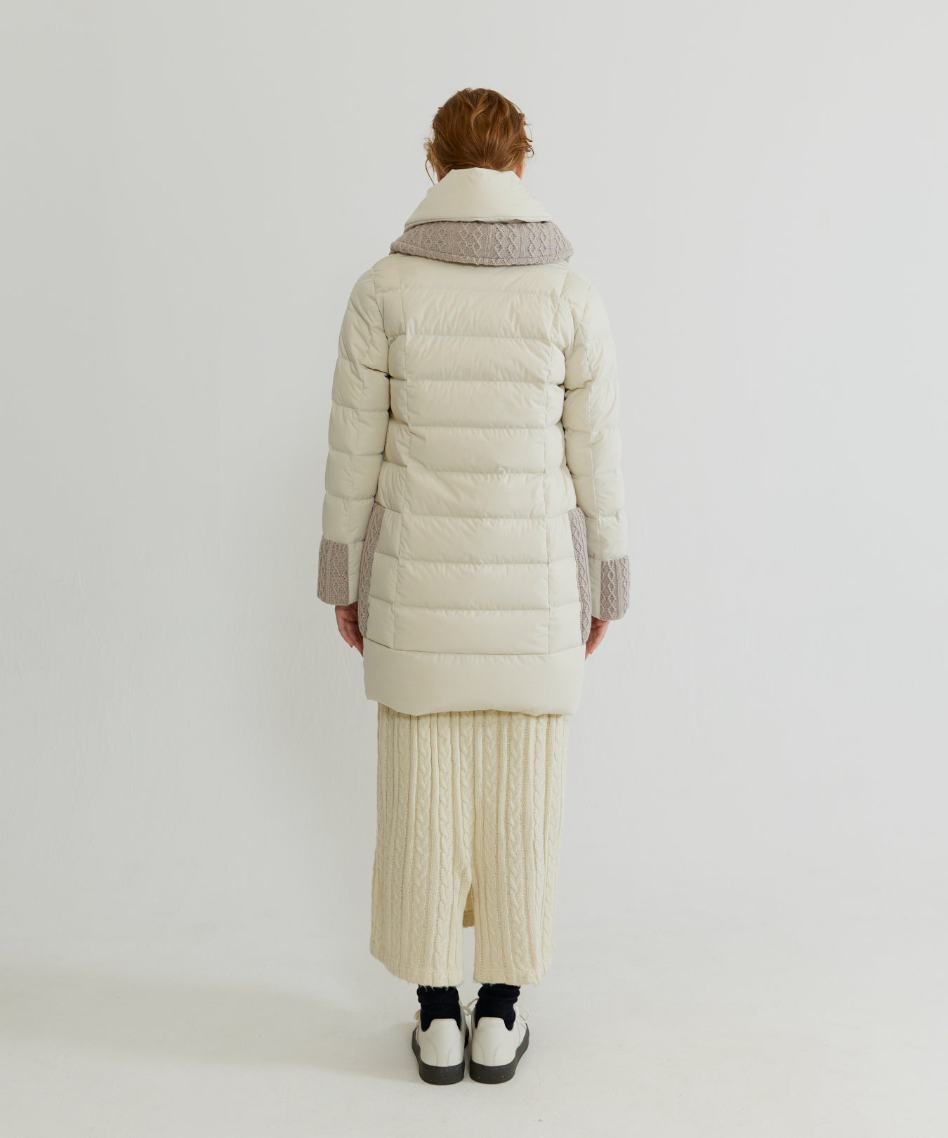 Two Piece Collar Knit Coat – YOSOOU