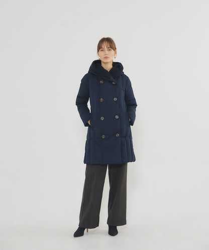 Knit Hood Coat